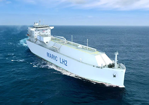 China lança o maior modelo de navio de transporte de hidrogênio líquido do mundo