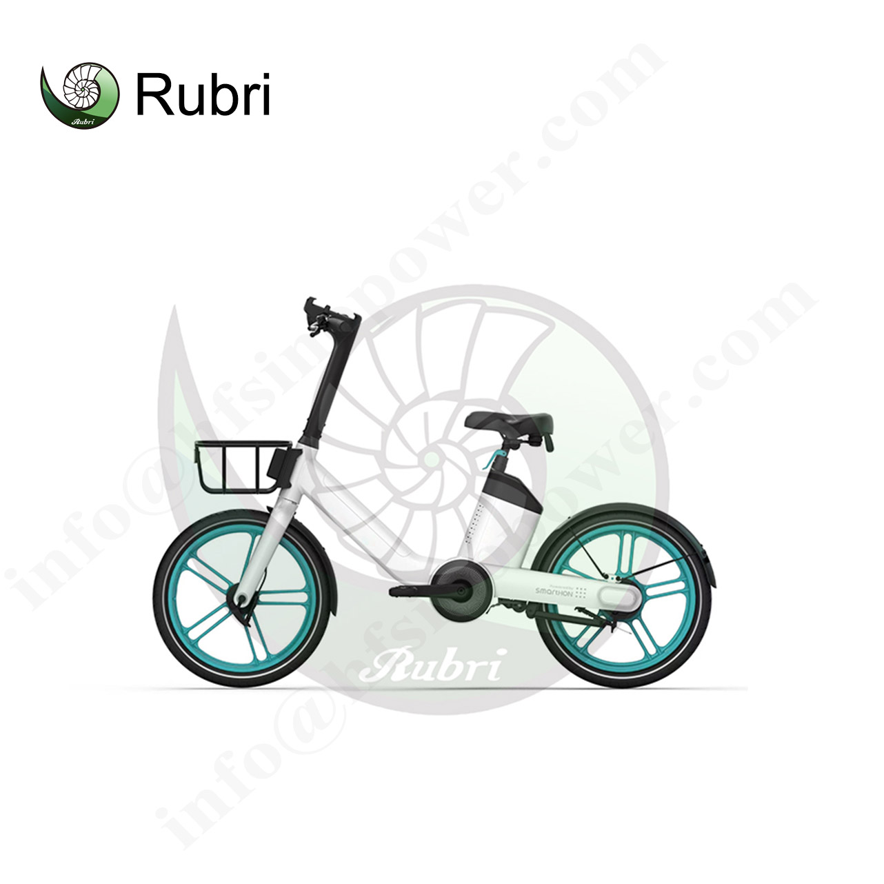 Rubri-H-Bike 300 Nova Bicicleta de Hidrogênio