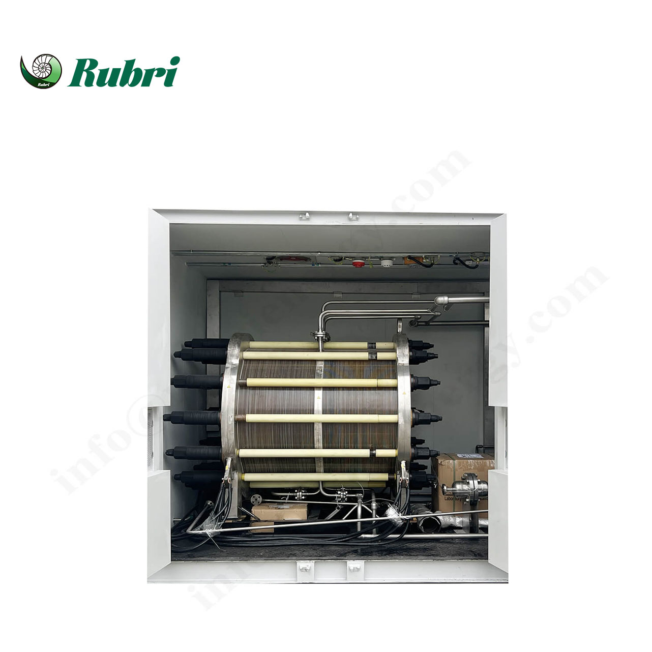 Equipamento de eletrólise de água alcalina de hidrogênio de 20 Nm³/h e 100 kW