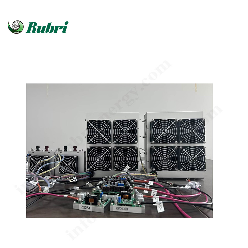 Gerador de energia de hidrogênio refrigerado a ar com célula de combustível de 1 kW