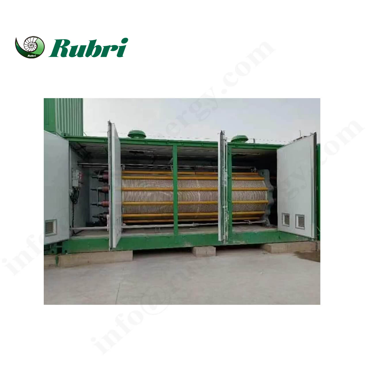 Equipamentos de eletrolisadores de geração de hidrogênio alcalino de 200 Nm³/h e 1000 kW