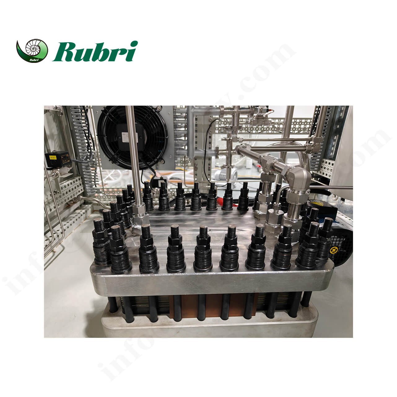 Planta de produção de gerador de hidrogênio PEM de alta pureza de 100 Nm3/h 500 kW 99,999%