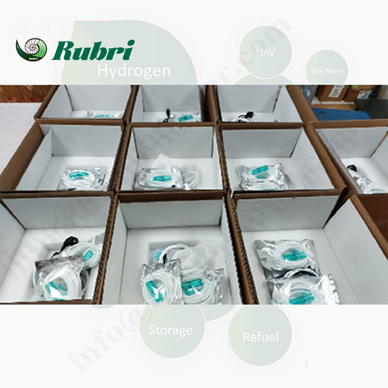 10 conjuntos de máquinas de inalação de hidrogênio