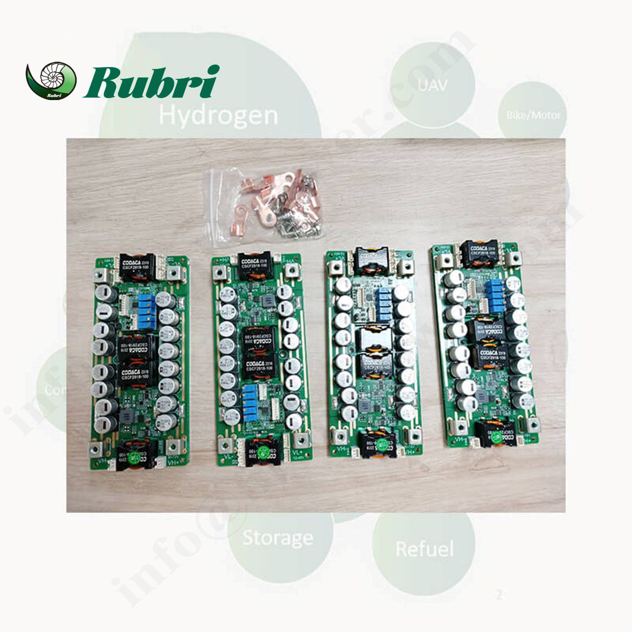 Válvulas redutoras de pressão e DCDC