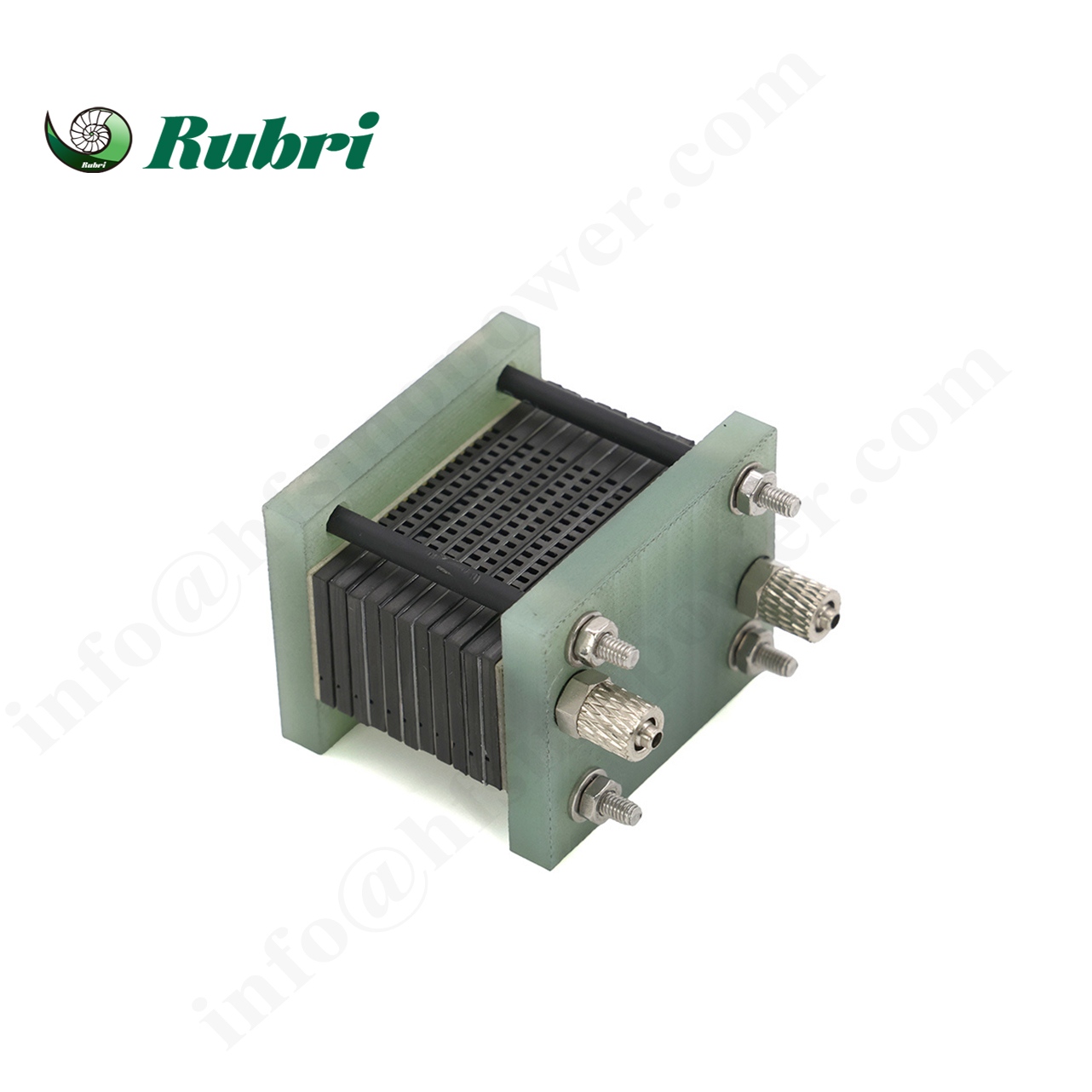 Pilha de células de combustível refrigerada a ar de 100 W