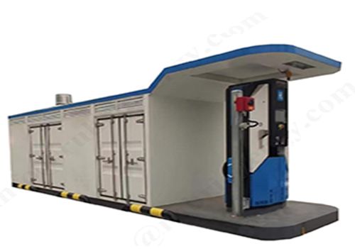 A primeira estação de abastecimento de hidrogênio para trens de carga pesada da China atingiu um volume acumulado de abastecimento de hidrogênio superior a 10.000 quilos.