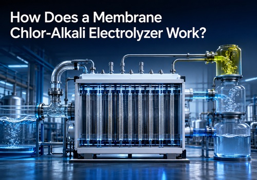 How Does a Membrane Chlor-Alkali Electrolyzer Work? Understanding the Core Logic of “Membranes, Electricity and Brine” Behind Chlor-Alkali Production Process Products